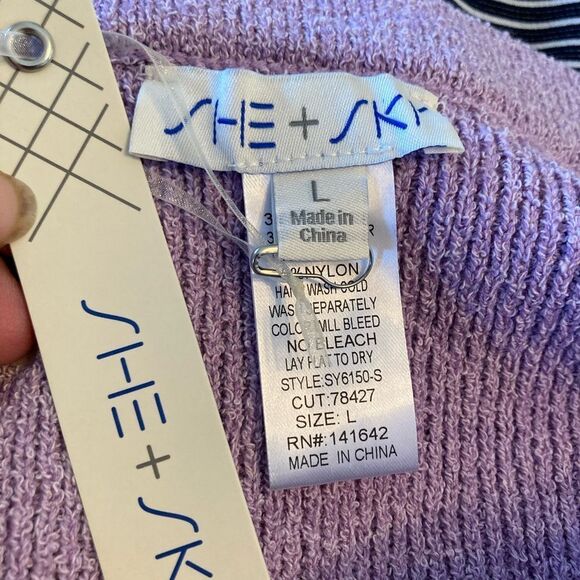 She+Sky NWT circle skater skirt that falls into graceful folds feminine & spring - Picture 6 of 7